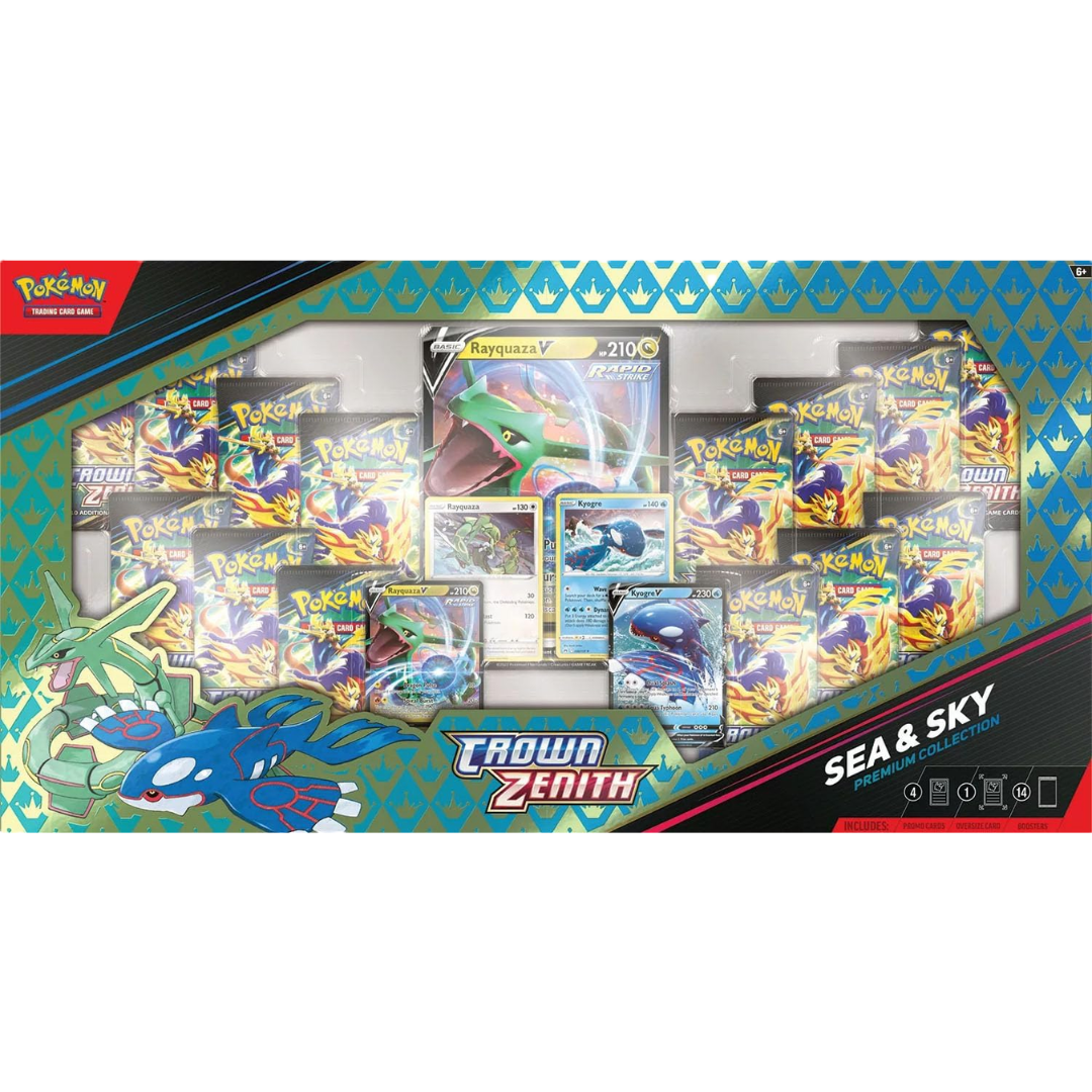 Pokemon Crown Zenith Sea and Sky Premium Collection