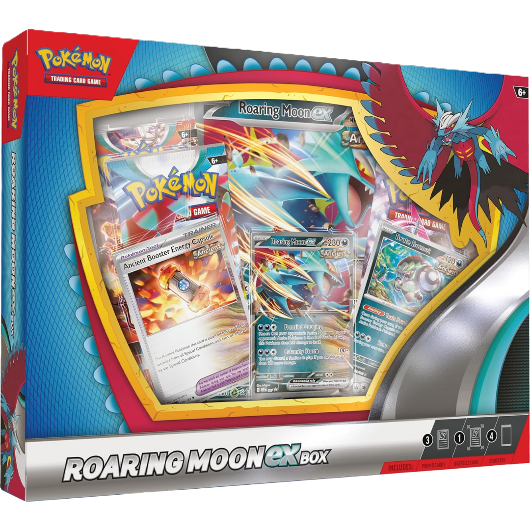 Pokemon Roaring Moon Ex Box