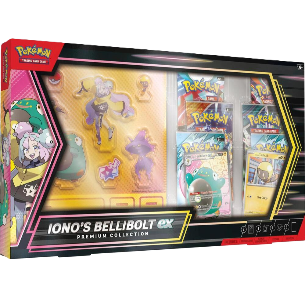 Pokemon Iono's Bellibolt ex Premium Collection