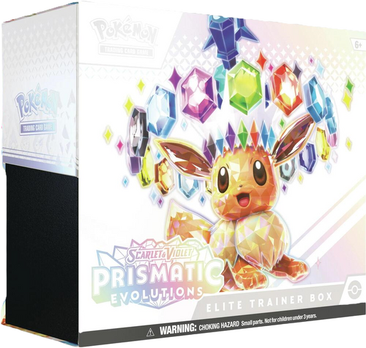 Pokemon Prismatic Evolutions Elite Trainer Box