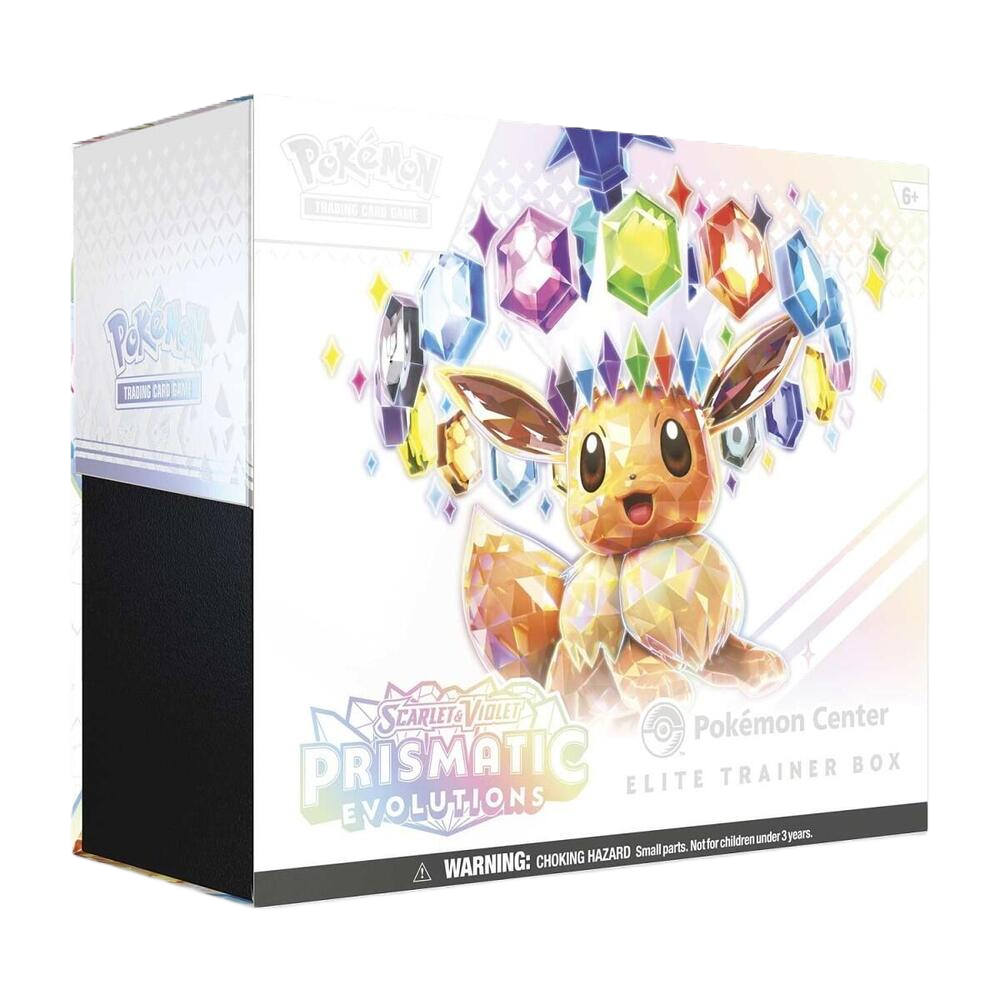 Pokemon Prismatic Evolutions Pokemon Center Elite Trainer Box