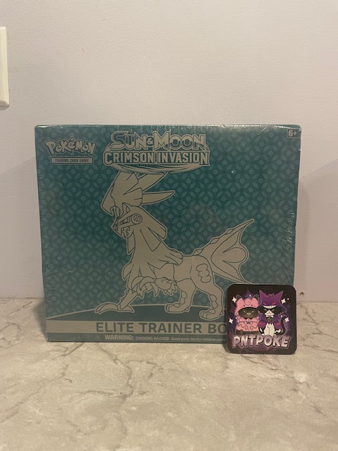 Slight Damage Crimson Invasion Elite Trainer Box (See Pictures)