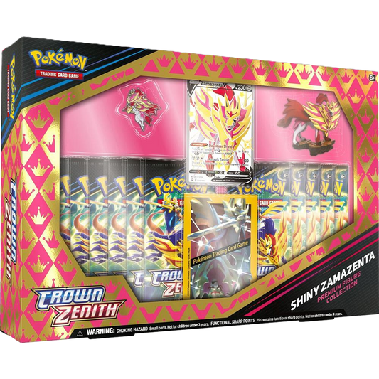 Pokemon Crown Zenith Shiny Zamazenta Premium Figure Collection