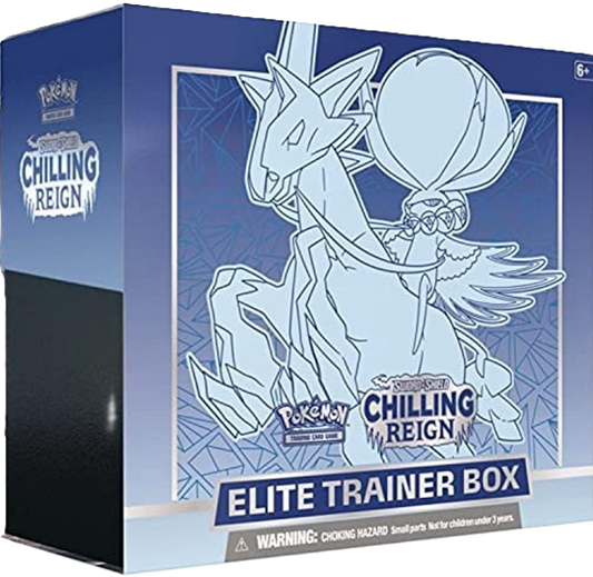 Pokemon Chilling Reign Elite Trainer Box (Ice Rider Calyrex)