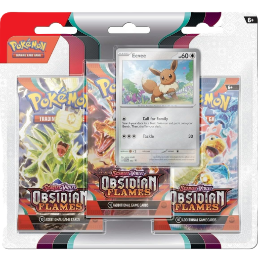 Pokemon Obsidian Flames 3 Pack Blister